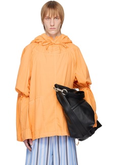 Dries Van Noten Orange Drawstring Jacket