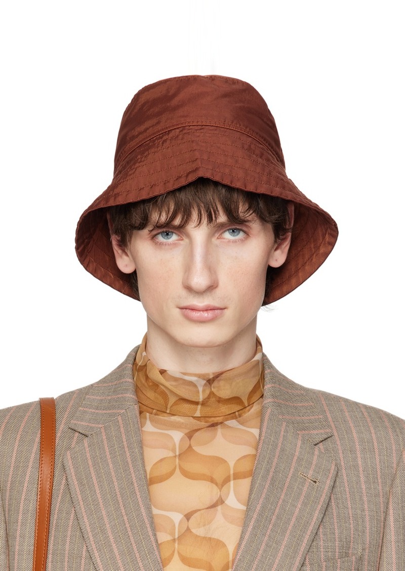 Dries Van Noten Orange Gilly Hat