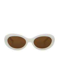 Dries Van Noten Oval Sunglasses