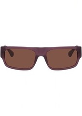 Dries Van Noten Purple Linda Farrow Edition 189 C4 Sunglasses