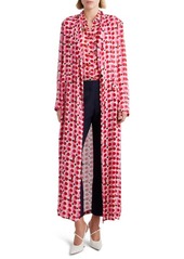 Dries Van Noten Retro Dot Print Duster