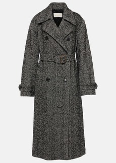 Dries Van Noten Ronas wool-blend trench coat