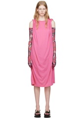 Dries Van Noten SSENSE Exclusive Pink Midi Dress