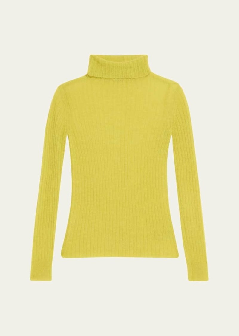 Dries Van Noten Tati Turtleneck Rib Sweater