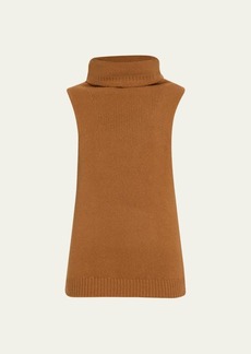 Dries Van Noten Teenage Sleeveless Wool Turtleneck