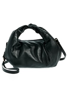 Dries Van Noten Twister Leather Top Handle Bag