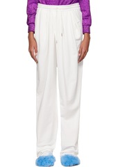 Dries Van Noten White Hanta Lounge Pants