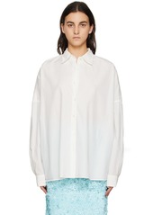 Dries Van Noten White Oversized Shirt