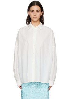 Dries Van Noten White Oversized Shirt