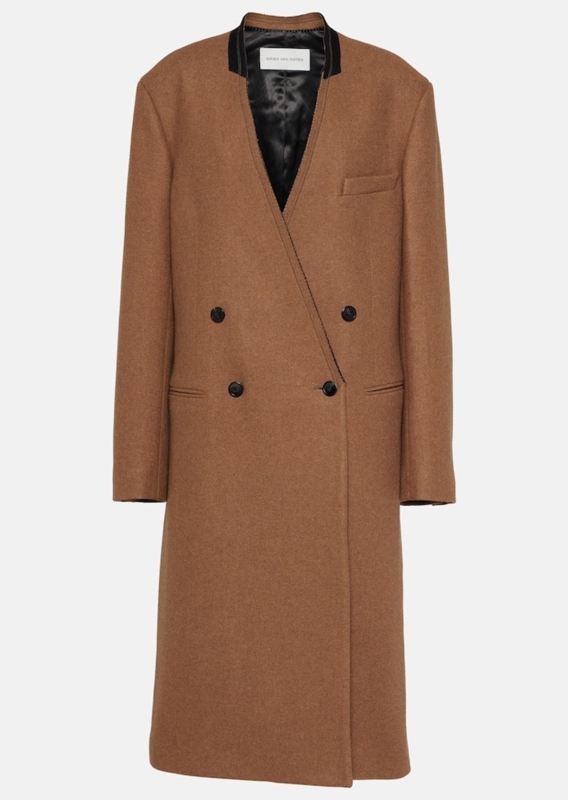 Dries Van Noten Wool-blend coat