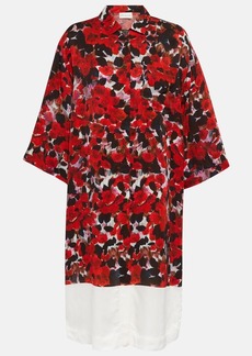 Dries Van Noten Floral shirt dress