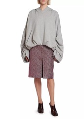 Dries Van Noten Hannett Cotton Bubble Hoodie