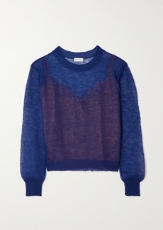 Dries Van Noten Layered Knitted Sweater