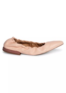 Dries Van Noten Leather Ballet Flats