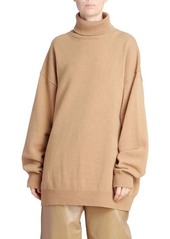 Dries Van Noten Merino Wool Oversized Turtleneck Sweater