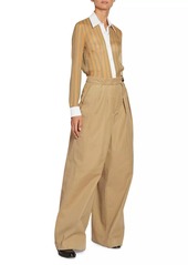 Dries Van Noten Pamplona Cotton Balloon Pants