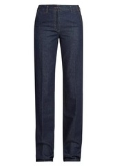 Dries Van Noten Parchia Straight-Leg Denim Pants