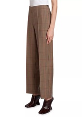 Dries Van Noten Prati Plaid Wool Pants