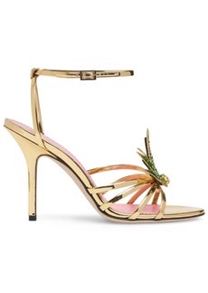 Dsquared2 110mm Laminated Leather Sandals