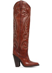 Dsquared2 120mm Western Leather Tall Boots