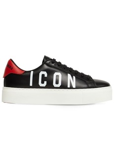 Dsquared2 35mm New Tennis Leather Sneakers