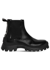 Dsquared2 40mm Tank Tape Leather Beatle Boots