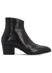 Dsquared2 60mm Zip-up Leather Ankle Boots