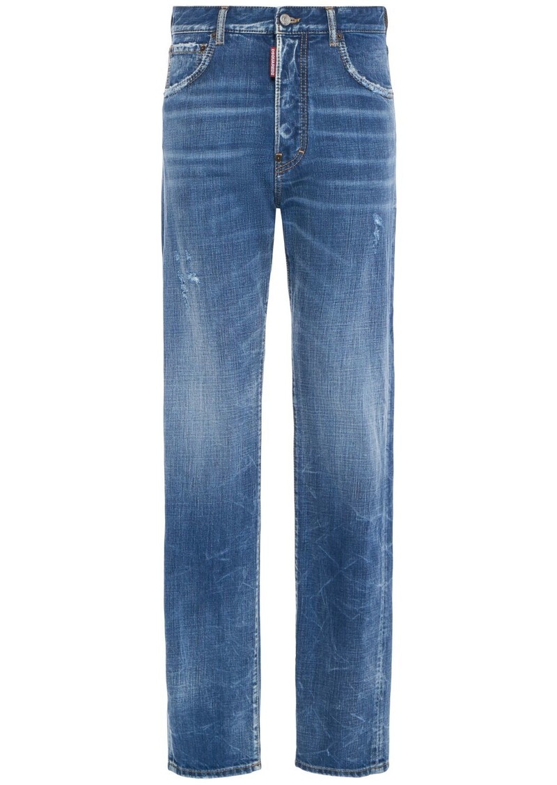 Dsquared2 642 Mid Rise Baggy Jeans