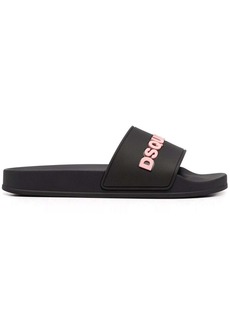 Dsquared2 appliqué-logo slides