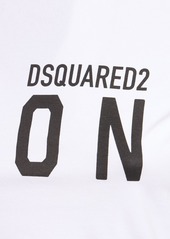 Dsquared2 Be Icon Mini Fit Crop T-shirt