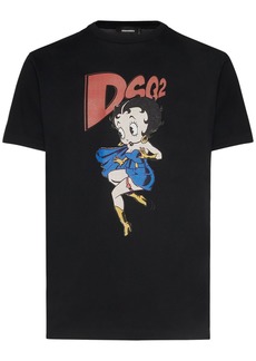 Dsquared2 Betty Boop Printed Cotton T-shirt