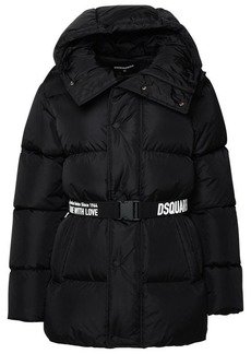 Dsquared2 Black nylon down jacket