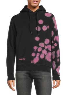 Dsquared2 Bleach Dye Pullover Hoodie