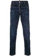 Dsquared2 bleach-effect skinny jeans