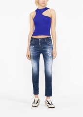 Dsquared2 bleached skinny jeans