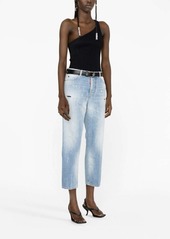 Dsquared2 bleached-wash cropped jeans