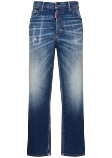 Dsquared2 Boston Denim High Rise Crop Jeans