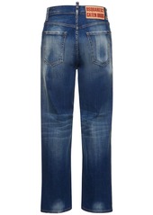 Dsquared2 Boston Denim High Rise Crop Jeans