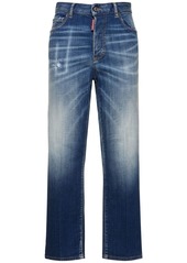 Dsquared2 Boston Denim High Rise Crop Jeans