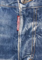 Dsquared2 Boston High Rise Denim Straight Jeans