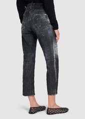 Dsquared2 Boston High Rise Straight Jeans