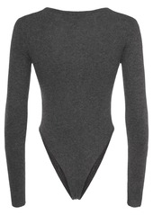 Dsquared2 Buttoned Knit Wool Bodysuit