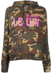 Dsquared2 camouflage print hoodie