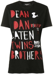 Dsquared2 Caten Twins print T-shirt