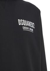 Dsquared2 Ceresio 9 Print Cotton Jersey Hoodie