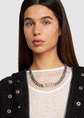 Dsquared2 Chained2 Brass Collar Necklace