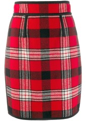 Dsquared2 checkered pencil skirt