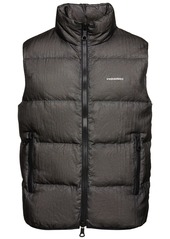 Dsquared2 Classic Logo Nylon Puffer Vest