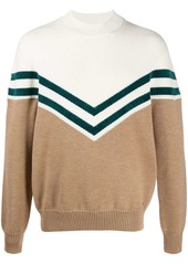 Dsquared2 colour-block knitted jumper