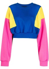 Dsquared2 colour-block long-sleeve sweatshirt